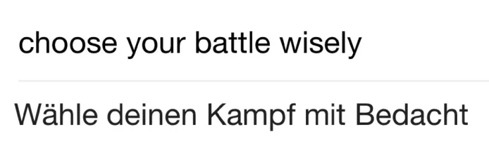 Paavo Christian Spieker Zitat: Choose your battle wisely