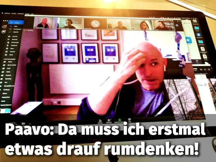 Paavo Christian Spieker Zitat: Da muss ich erstmal etwas drauf rumdenken