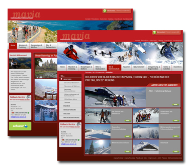mavia, Webdesign-Referenz von Paavo Christian Spieker · SpiekerMedia