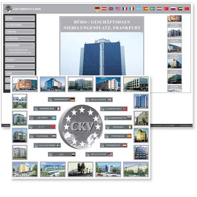 CKV Grundbesitz, Webdesign-Referenz von Paavo Christian Spieker · SpiekerMedia