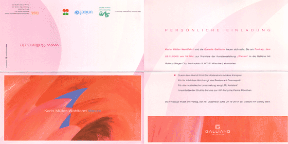 Karin Müller, Flyerdesign von Paavo Christian Spieker · SpiekerMedia