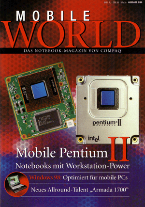 Compaq · Mobile World, Magazin-Design von Paavo Christian Spieker · SpiekerMedia