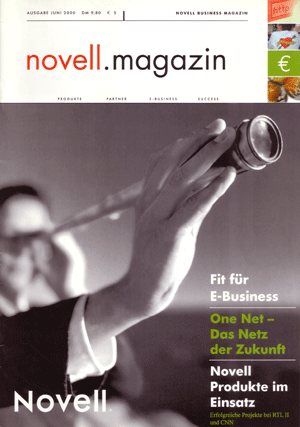 Novell Magazin, Magazin-Design von Paavo Christian Spieker · SpiekerMedia