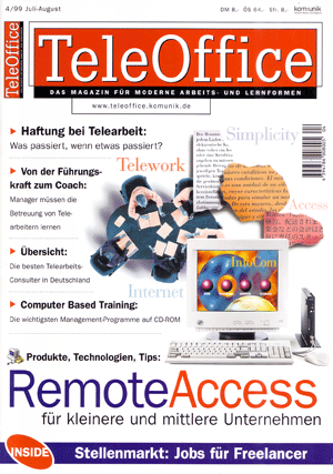TeleOffice, Magazin-Design von Paavo Christian Spieker · SpiekerMedia