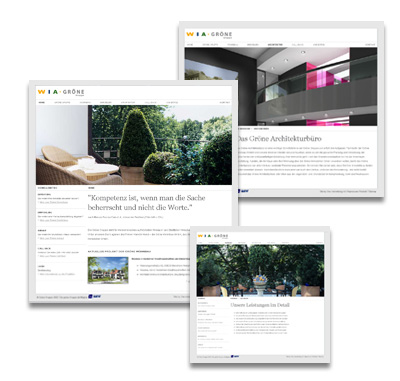 Gröne Gruppe, Webdesign-Referenz von Paavo Christian Spieker · SpiekerMedia