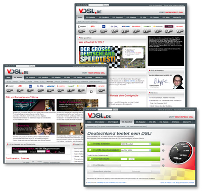 VDSL.de, Webdesign-Referenz von Paavo Christian Spieker · SpiekerMedia