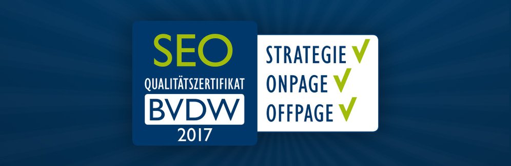 BVDW-Zertifizierung für SEO erneuert