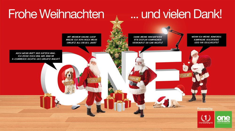 Legendär und Preisgekrönt -Die One Weihnachtskarten
