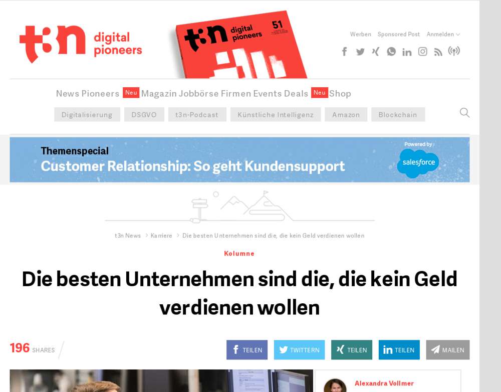 Spieker, Spieker Socials: Steve Jobs: Das Produkt ist alles ...