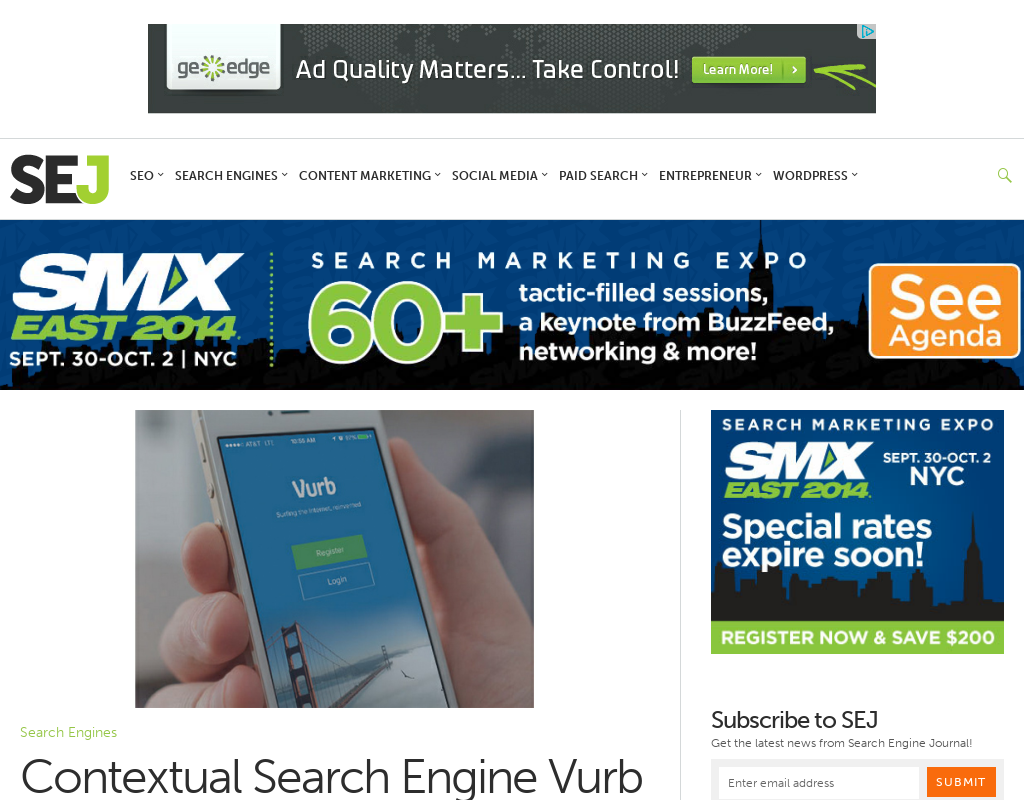 SEO: Vurb erhält $8 Million Series A Funding